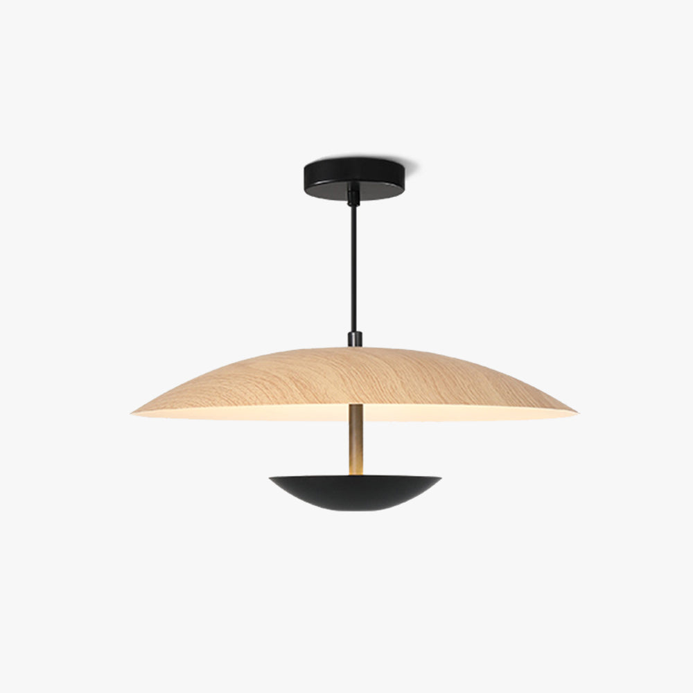 Thaluo | Minimalistische Noordse Frisbee Silhouet LED Hanglamp