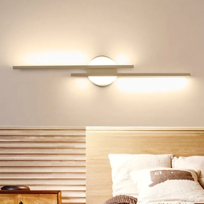 Niris | Moderne Nordic Dubbele Lijn Schijf Wandlamp