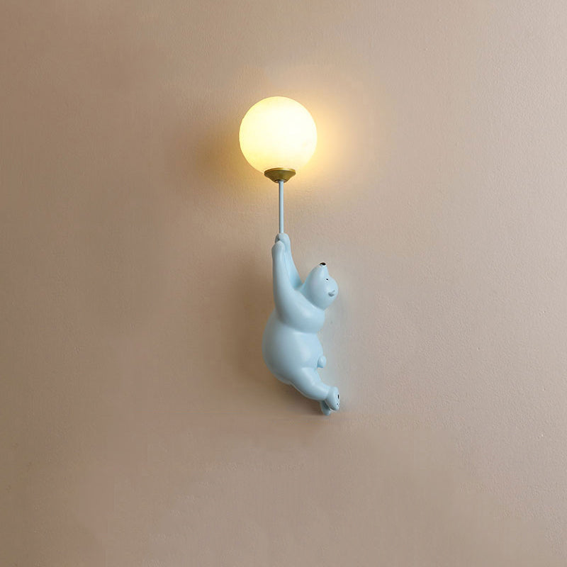 Bublo | Speelse Beer Ballon Wandlamp