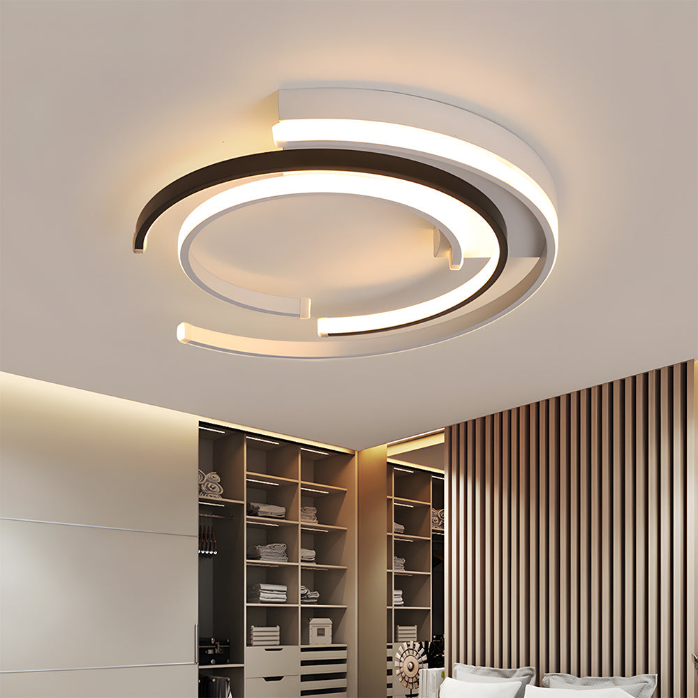 Eclipse | Moderne Overlappende Ring Plafondlamp