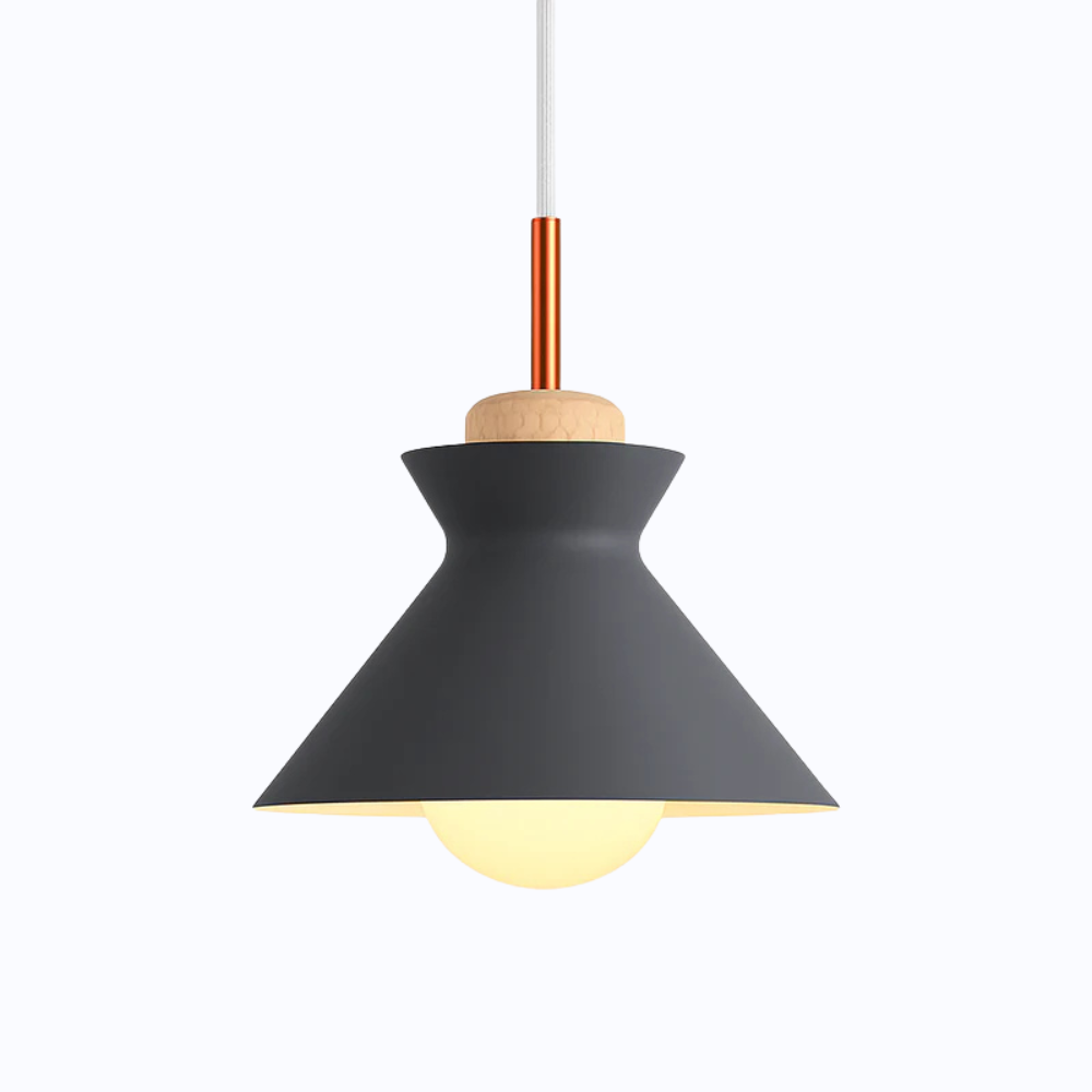 Ferune | Noordse Industriële Metalen Kap Hanglamp