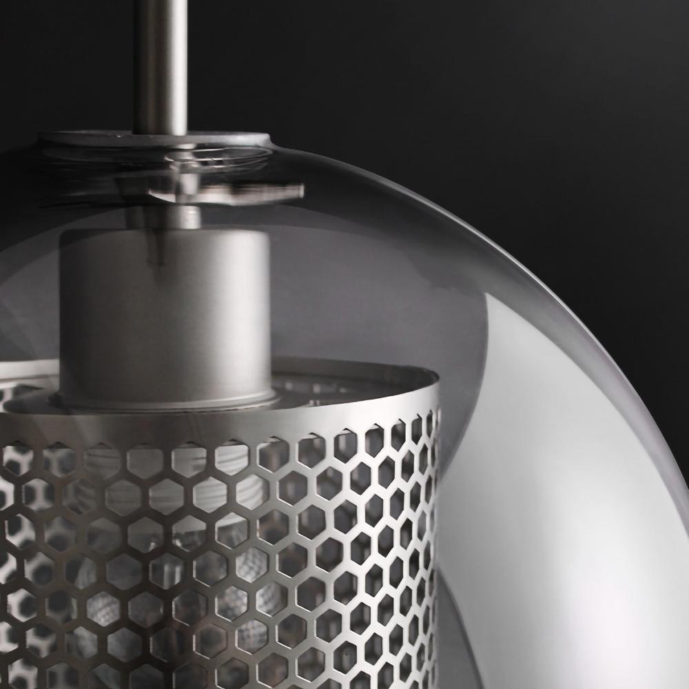 Cylura | Moderne Heldere Glas En Geperforeerde Binnenlamp Hanglamp