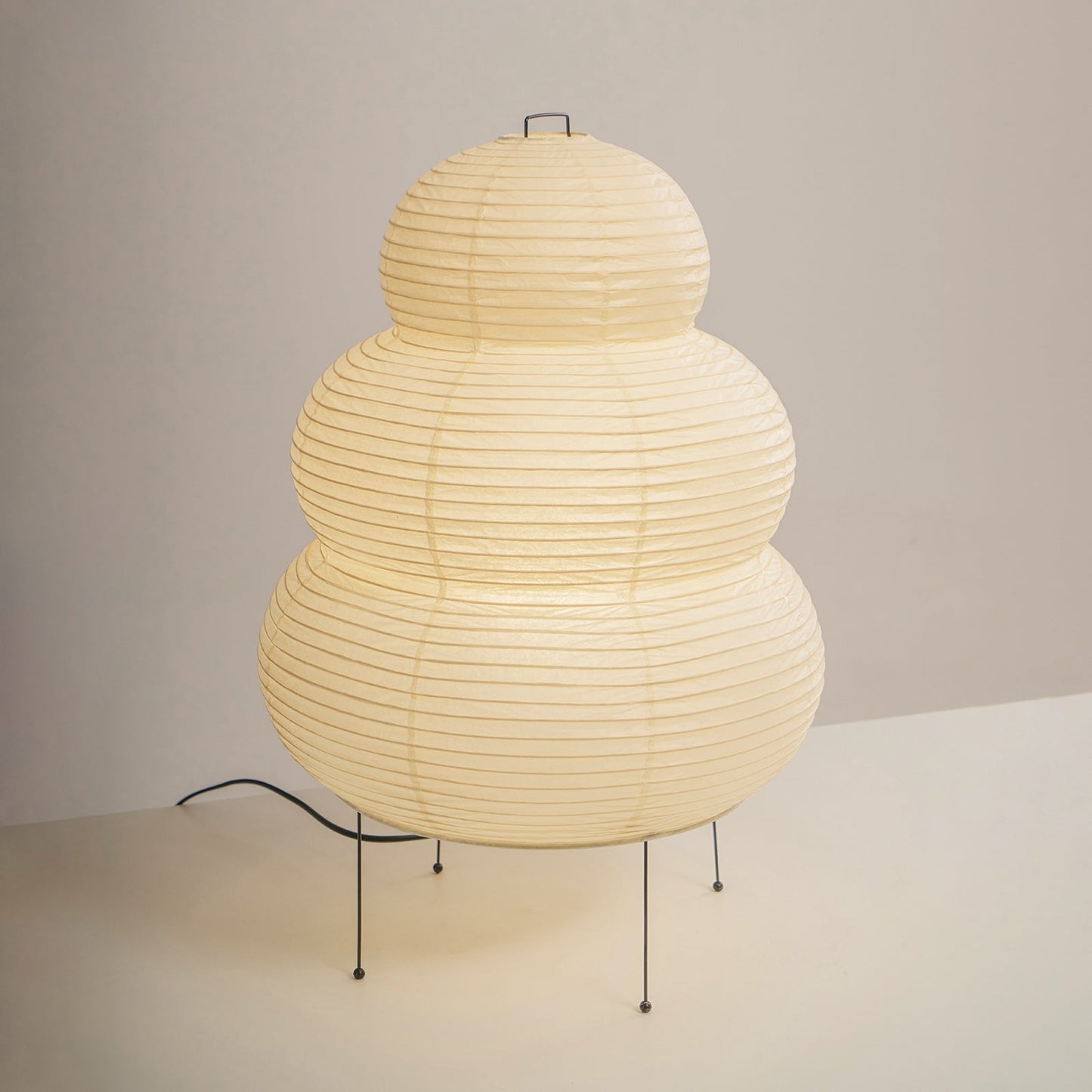 Kryntaleo | Japanse Geribbelde Bamboe Silhouet Oosterse Accent Tafellamp