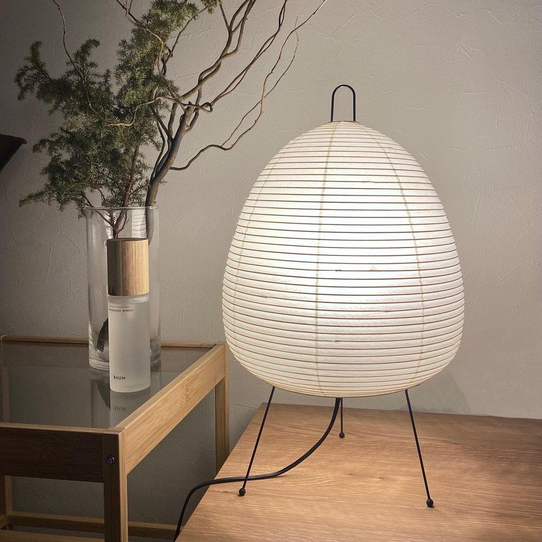 Kryntaleo | Japanse Geribbelde Bamboe Silhouet Oosterse Accent Tafellamp