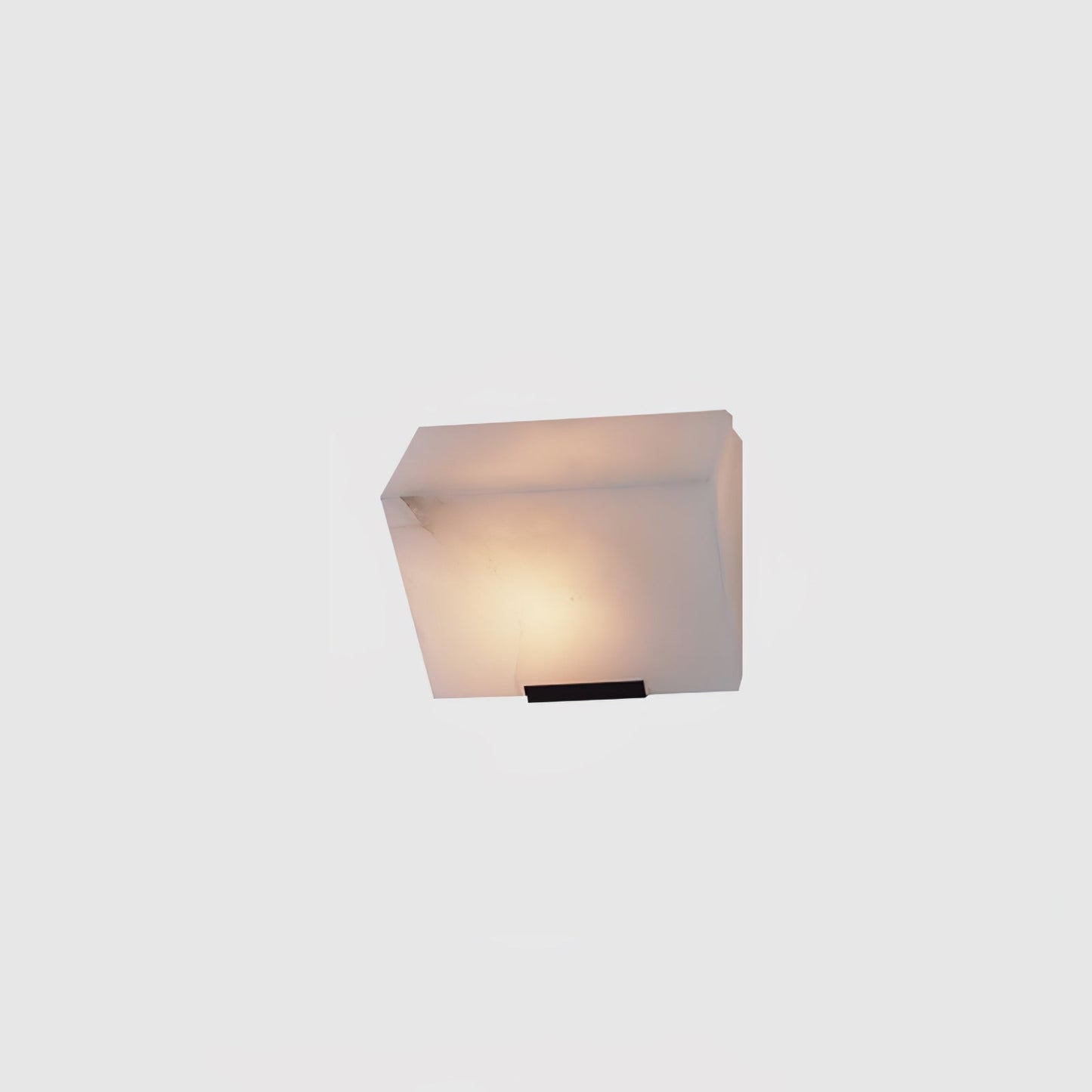 Luvidior | Architectonische Kolom Alabaster Steen Blokken Wandlamp