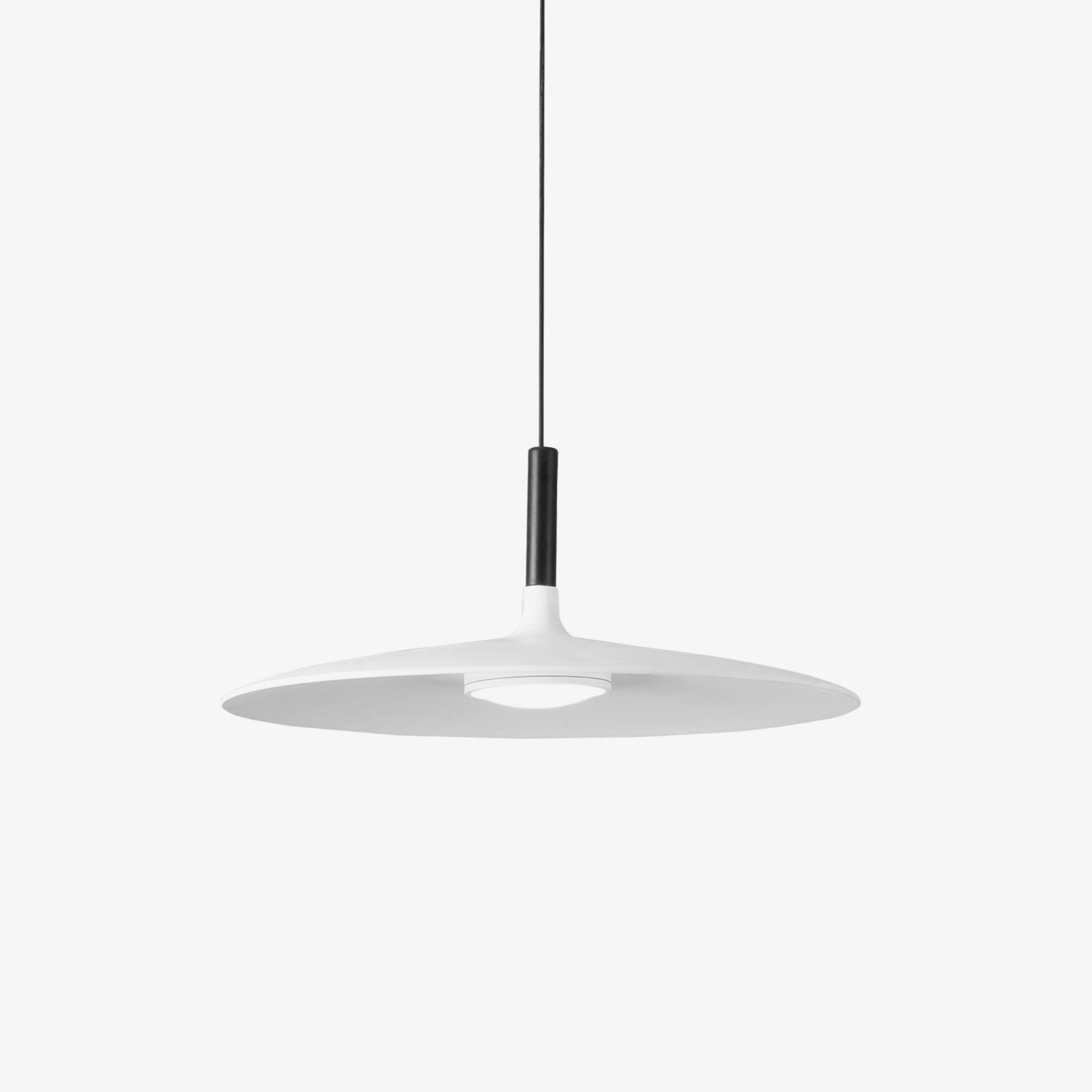 Thaloric | Minimalistische Industriële Aluminium Platte Schijf Hanglamp