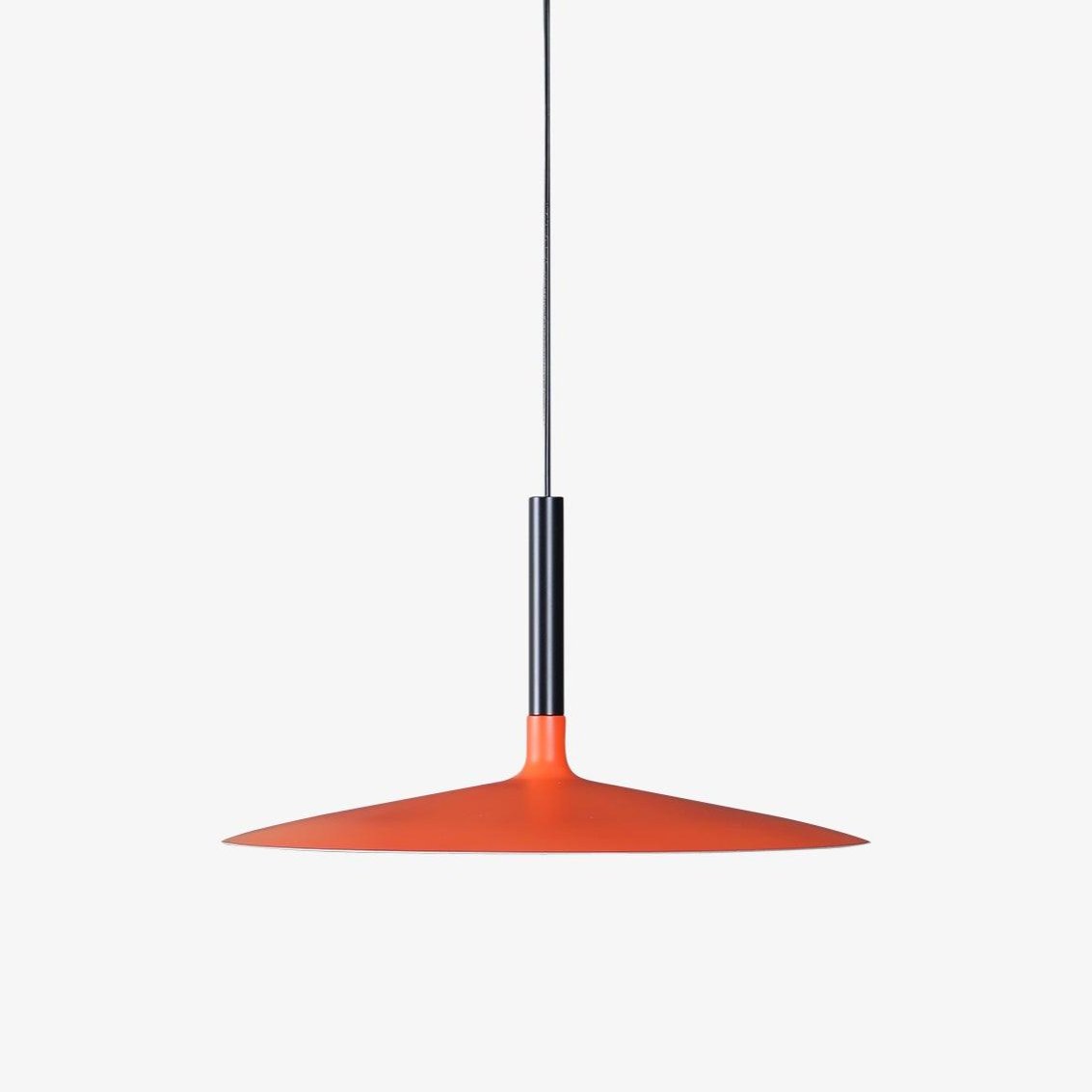 Thaloric | Minimalistische Industriële Aluminium Platte Schijf Hanglamp
