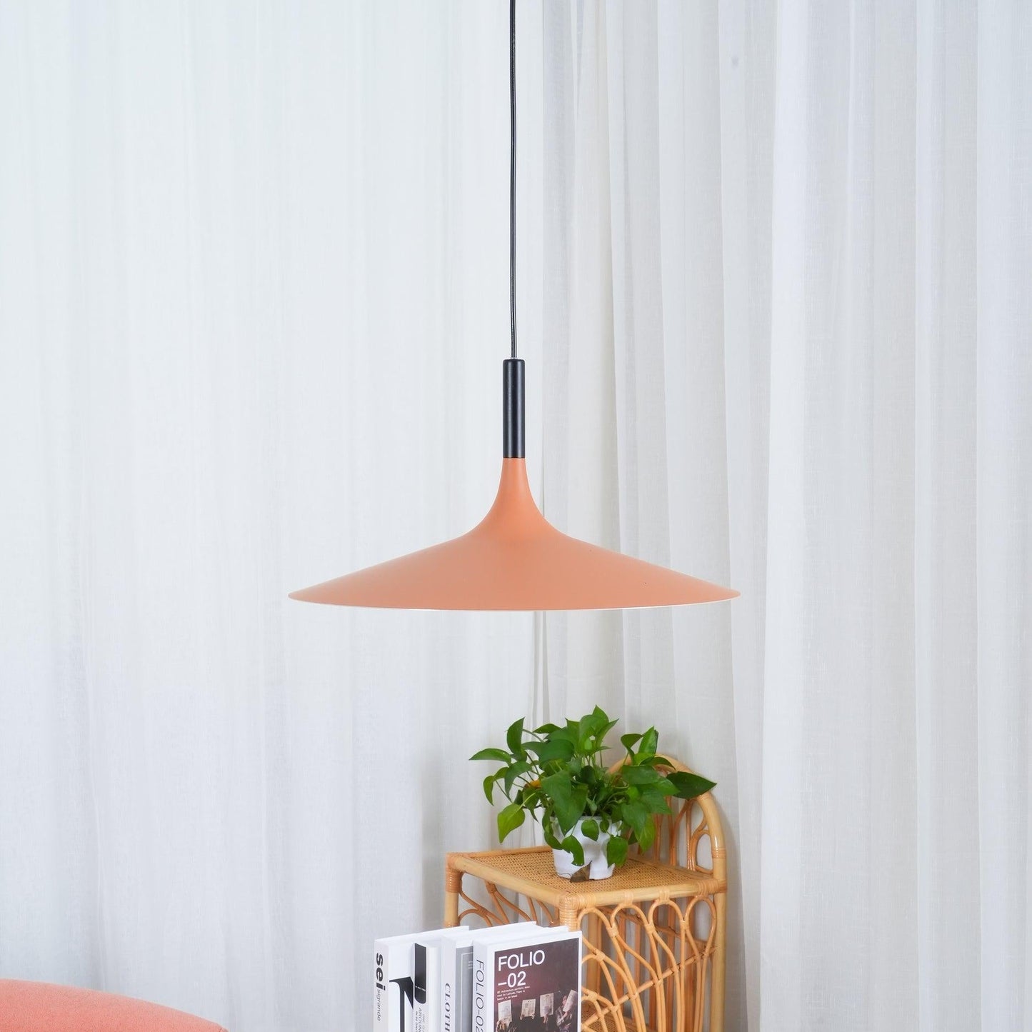 Thaloric | Minimalistische Industriële Aluminium Platte Schijf Hanglamp