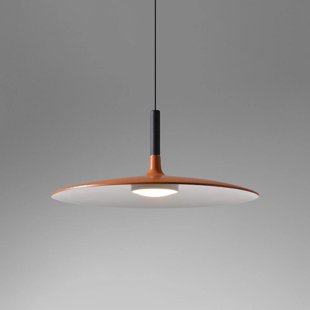 Thaloric | Minimalistische Industriële Aluminium Platte Schijf Hanglamp