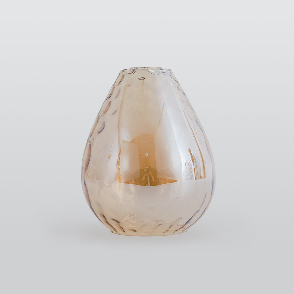 Niris | Minimalistische Druppel Textuur Glazen Hanglamp