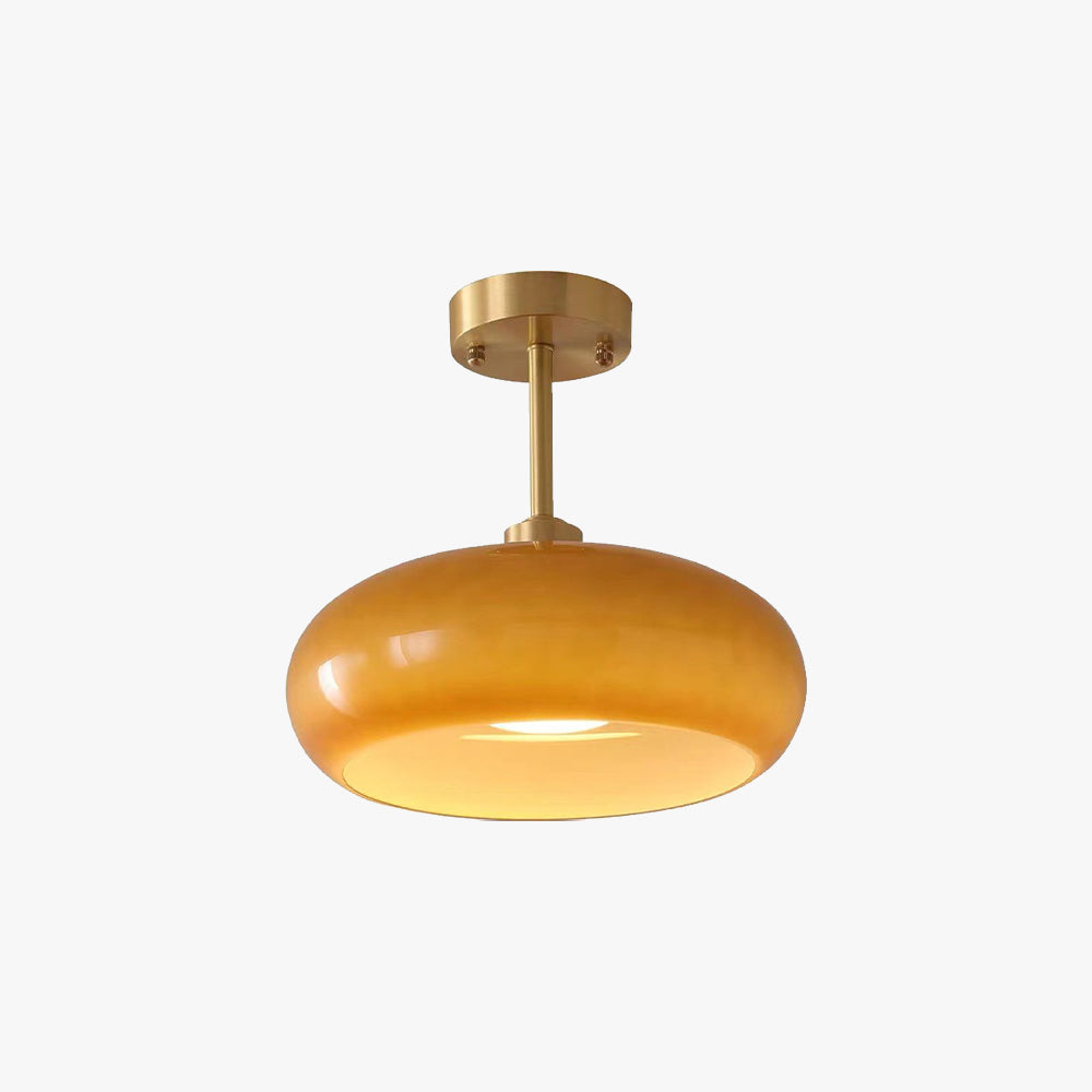 Aerisun | Minimalistische Ambient Circulaire Glazen Plafondlamp