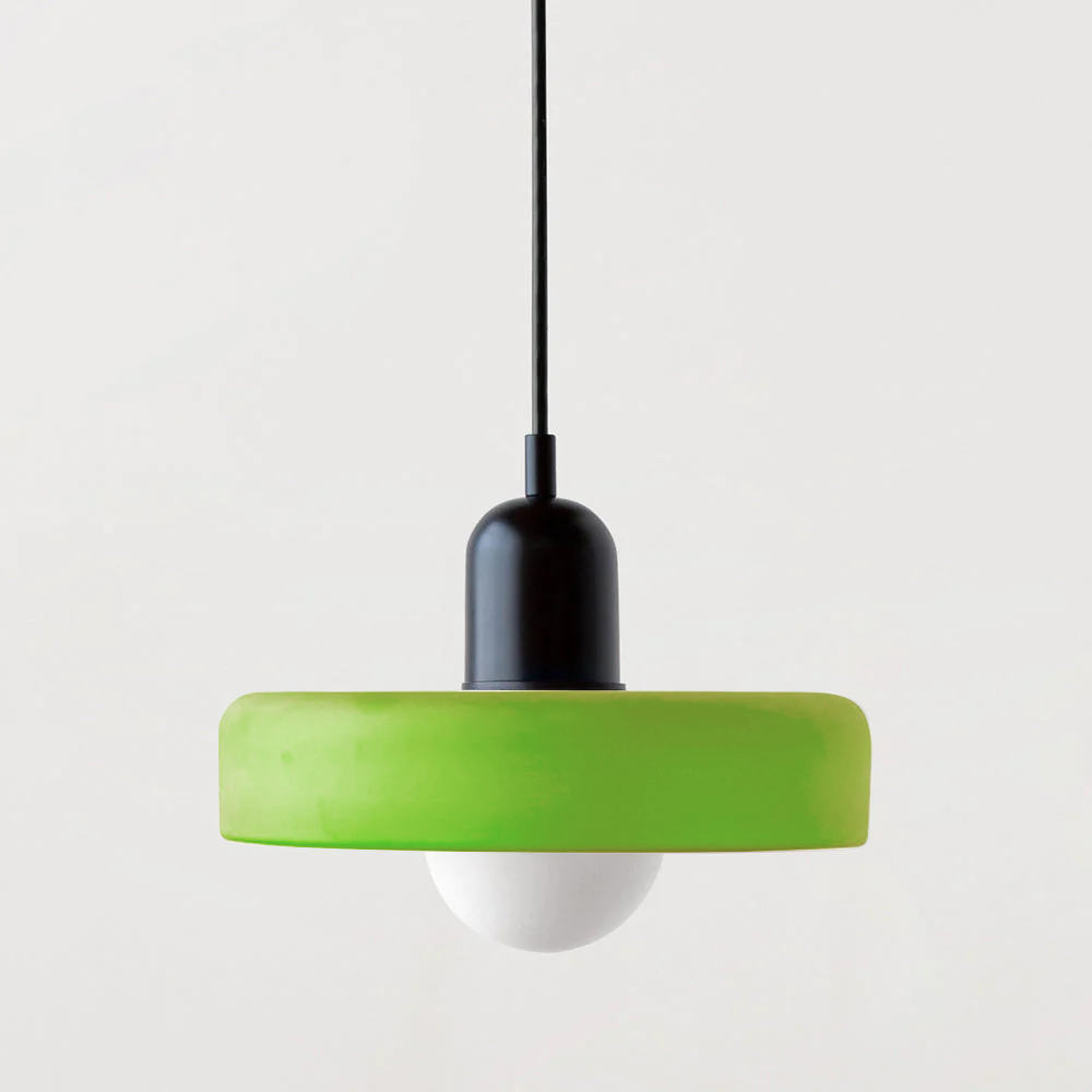 Vetro | Bauhaus Stijl Gekleurde Glas Hanglamp
