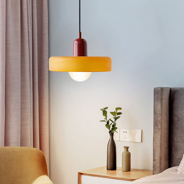 Vetro | Bauhaus Stijl Gekleurde Glas Hanglamp