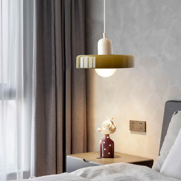 Vetro | Bauhaus Stijl Gekleurde Glas Hanglamp