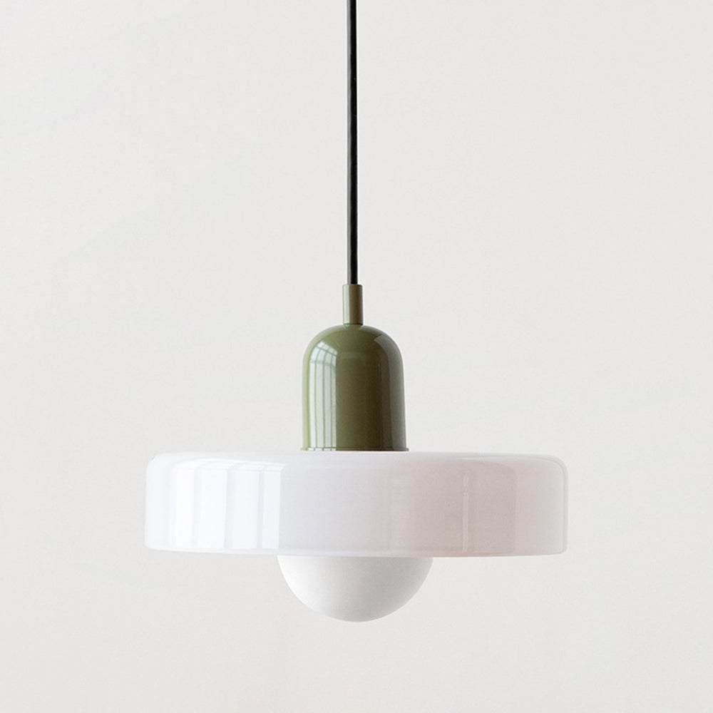 Vetro | Bauhaus Stijl Gekleurde Glas Hanglamp