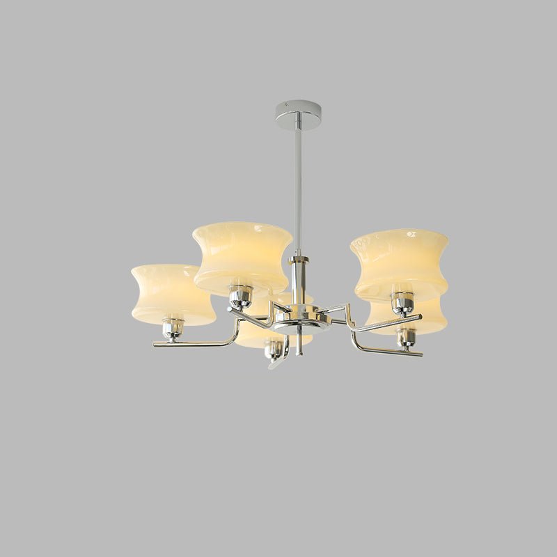 Kendroma | Antiek geïnspireerde gebogen bolvormige glazen plafondlamp