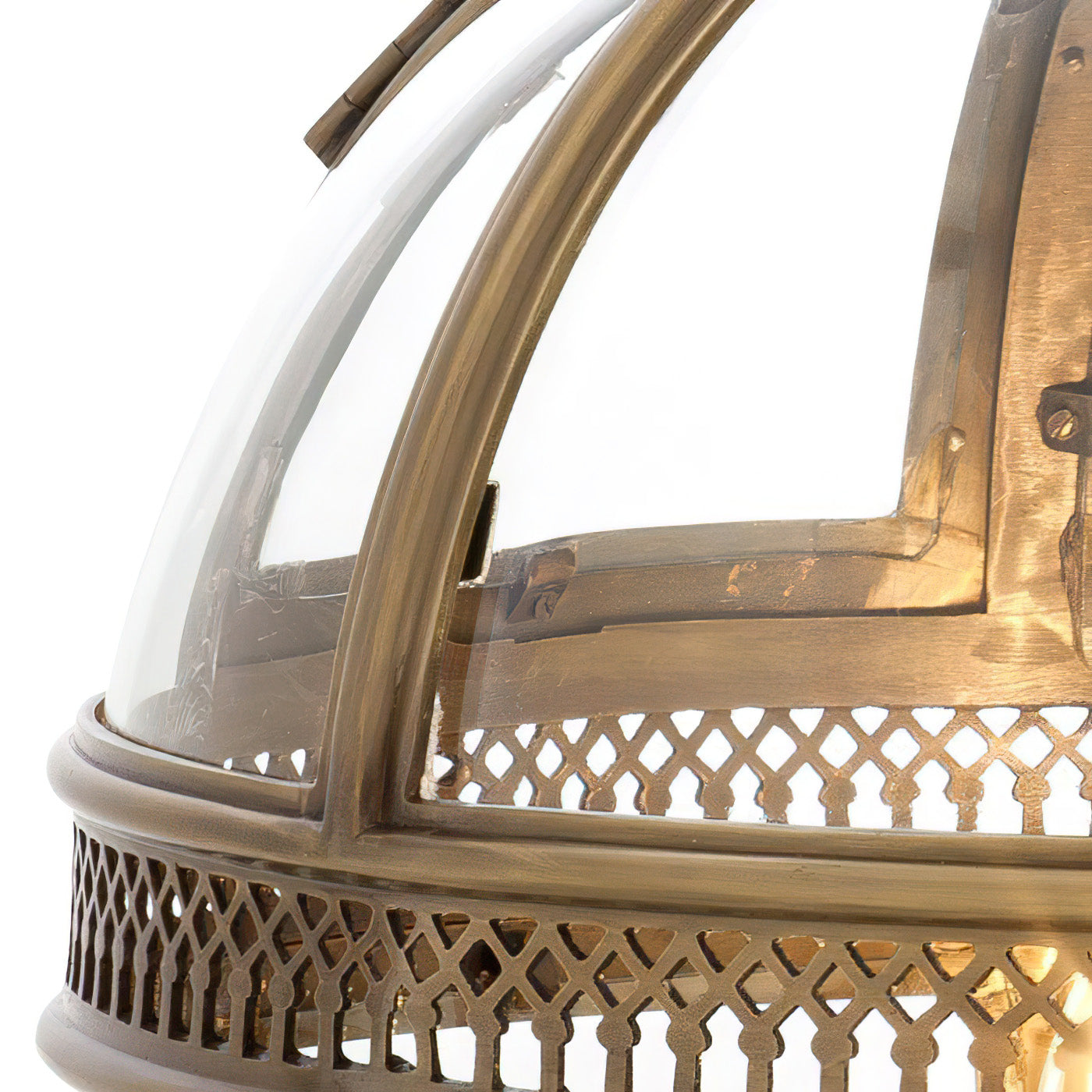 Vinse | Vintage Sferische Transparante Glazen Hanglamp