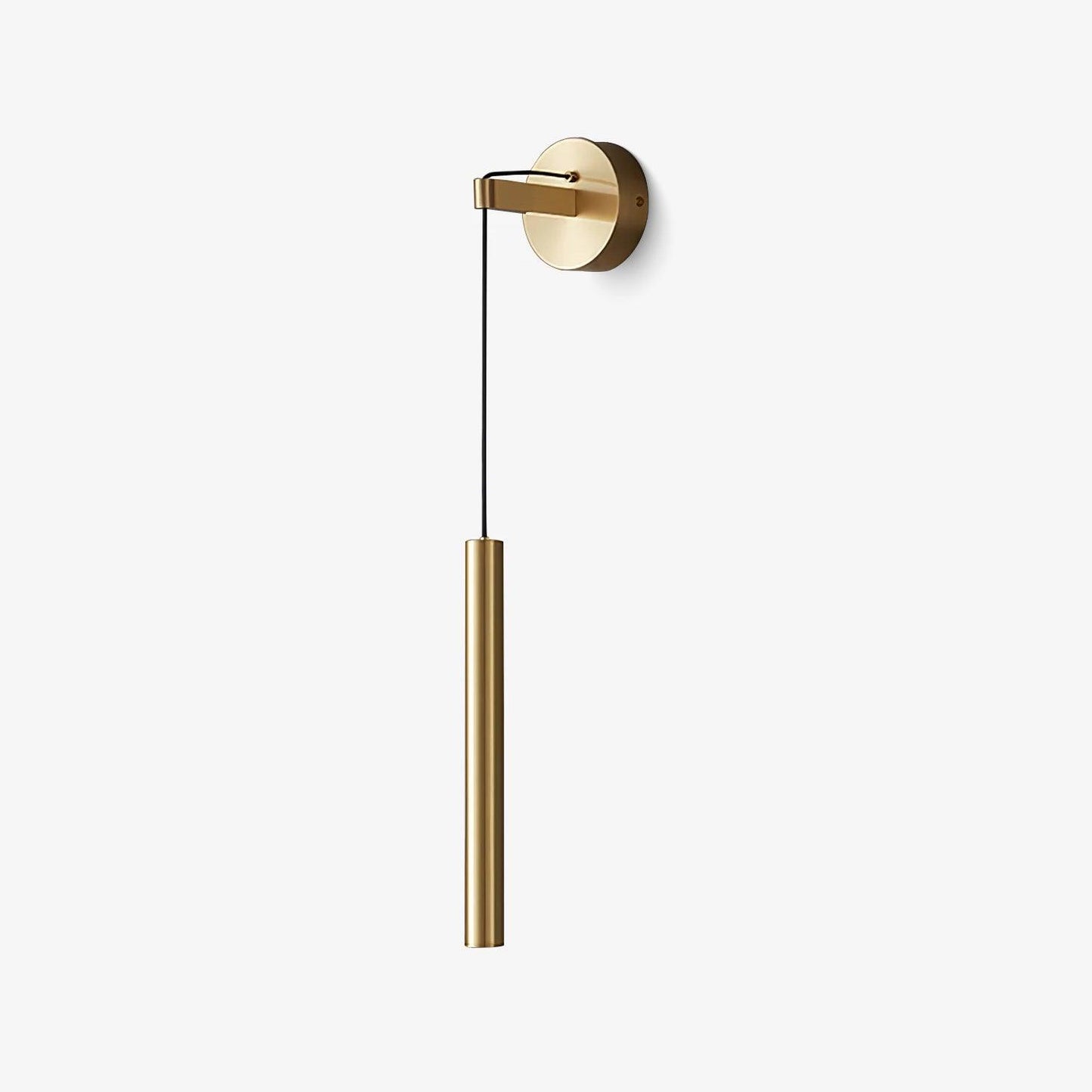 Albronix | Lineaire Messing Minimalistische LED Architectonische Wandhanglamp