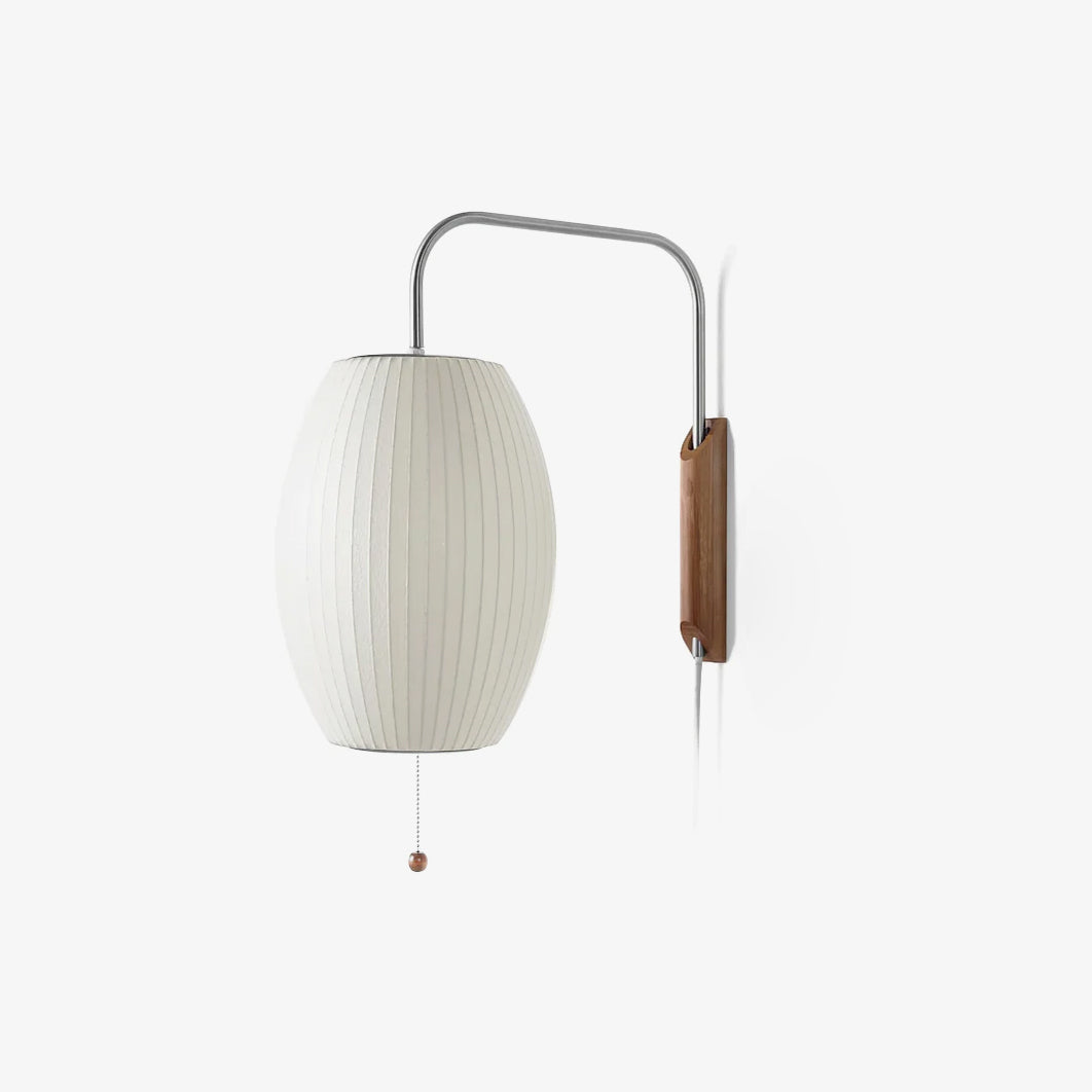 Kyntaroc | Retro Geribbelde Silhouet Zwevende Bol Wandlamp