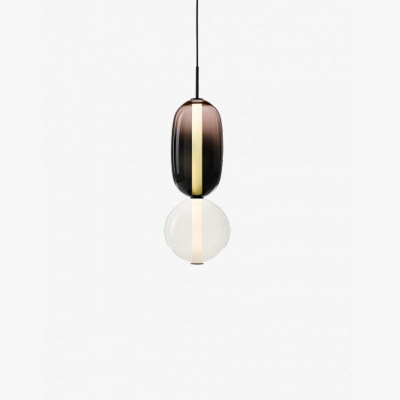 Nyxorise | Ambachtelijke Regenval Cluster Glazen Hanglamp