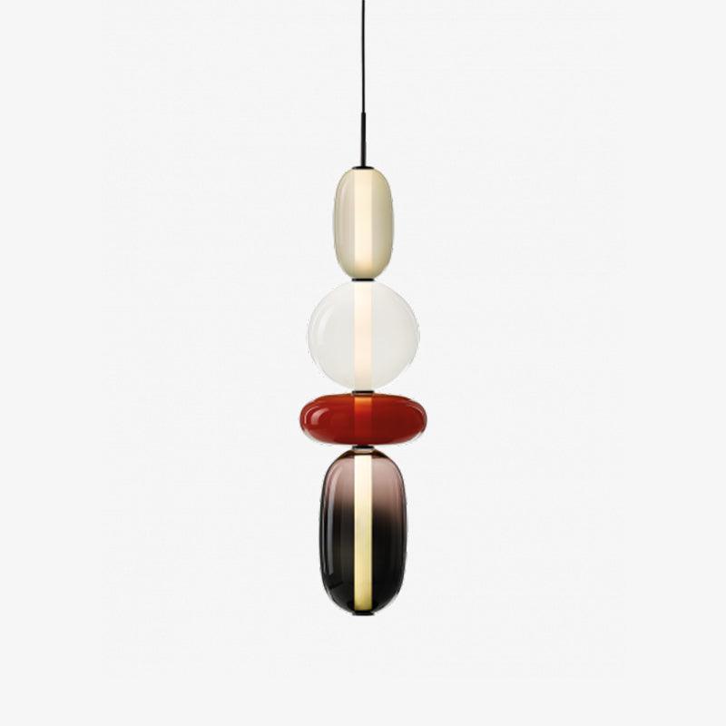 Nyxorise | Ambachtelijke Regenval Cluster Glazen Hanglamp