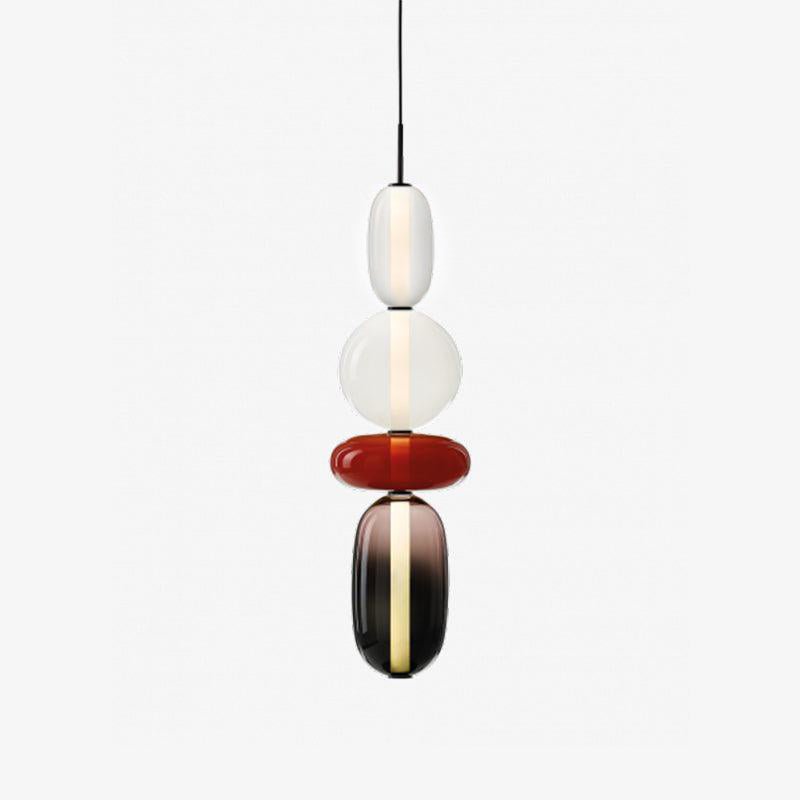 Nyxorise | Ambachtelijke Regenval Cluster Glazen Hanglamp