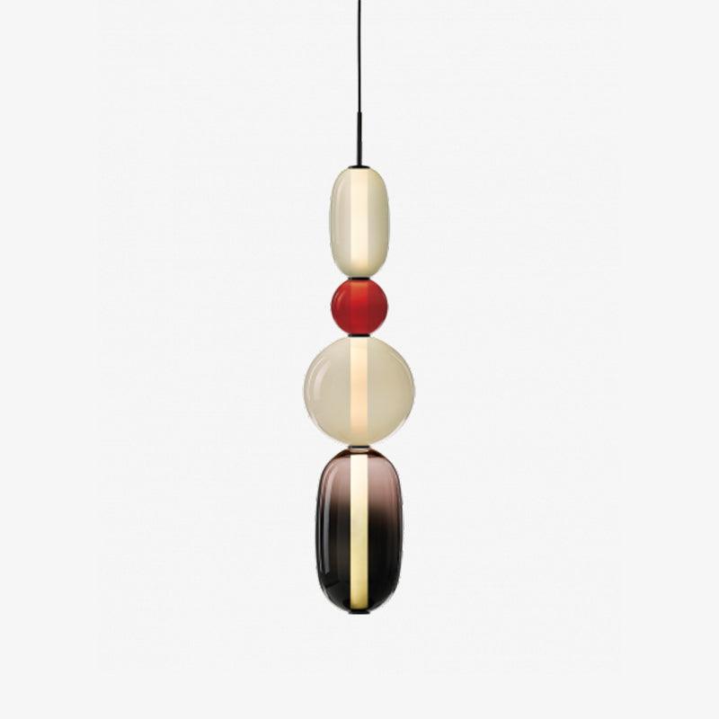 Nyxorise | Ambachtelijke Regenval Cluster Glazen Hanglamp