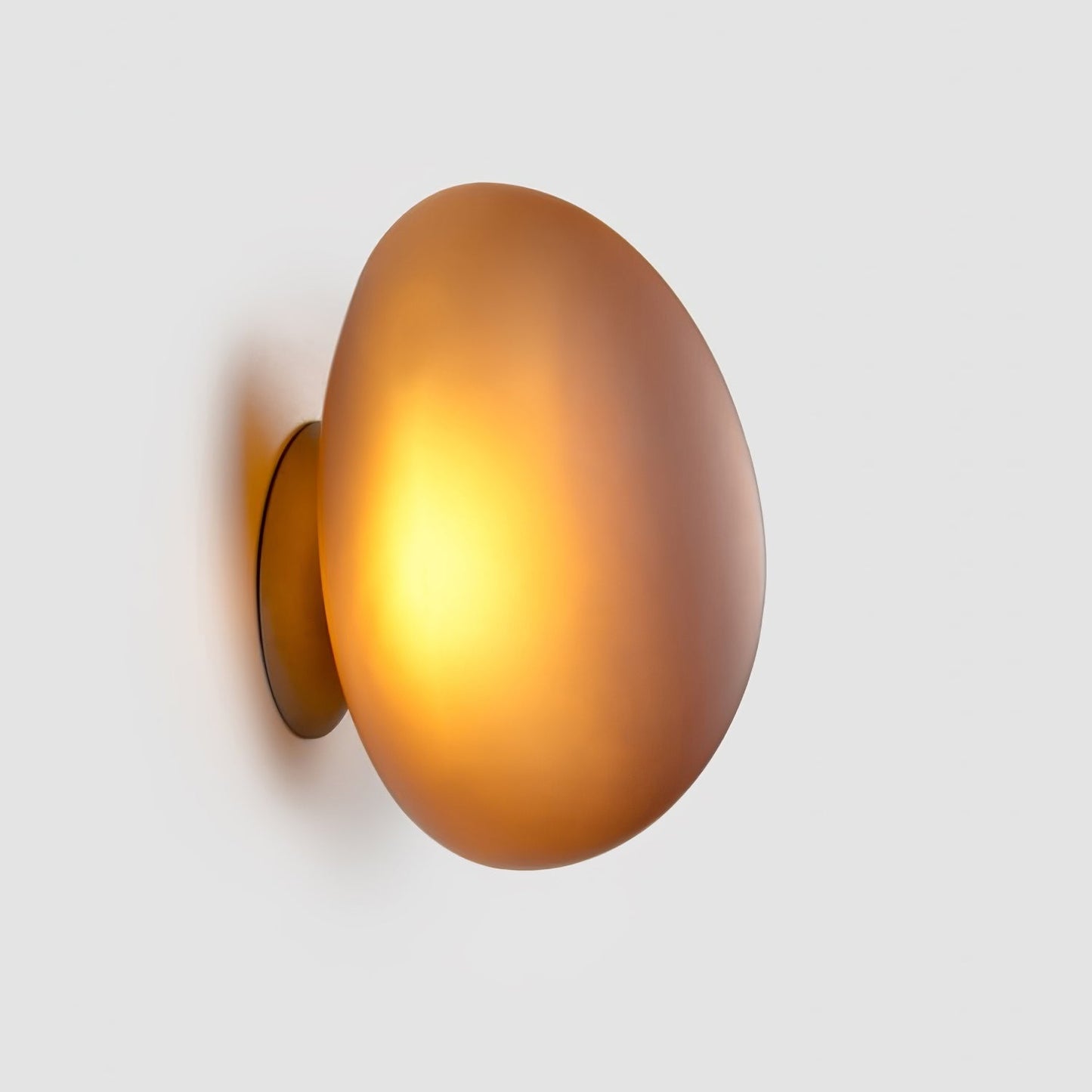 Caldrion | Met de Hand Geblazen Glazen Kiezel Wandlamp