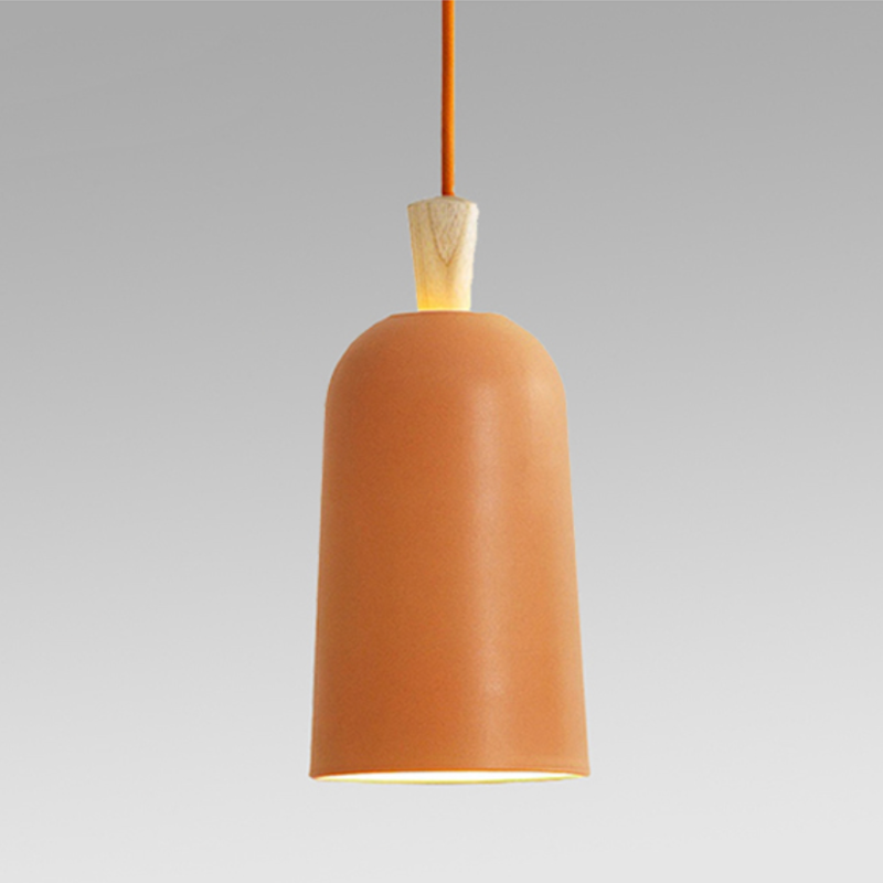 Velderan | Noordse koepel houten accent hanglamp