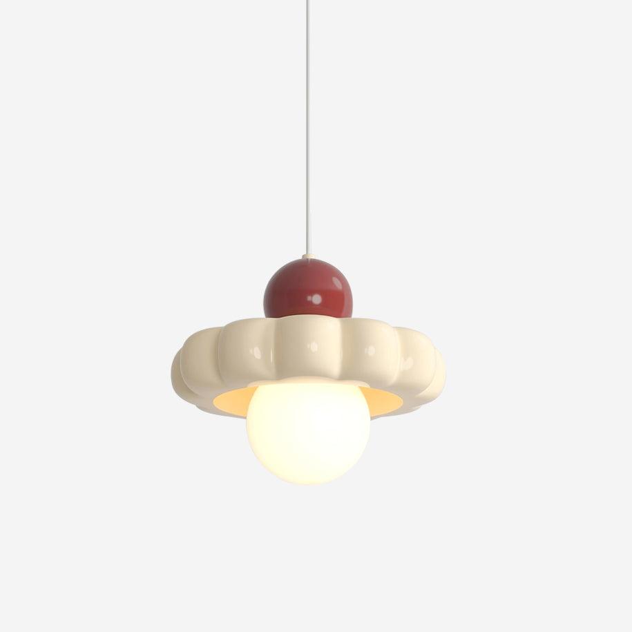 Norda | Noordse Geribbelde Koepel Hangende Globe Lamp