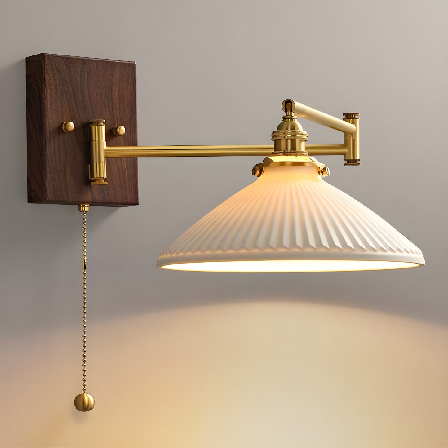 Kalythos | Moderne gesculpteerde hoekige keramische wandlamp