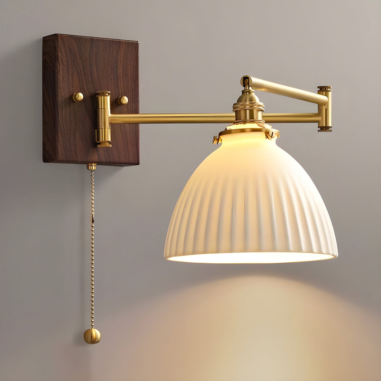 Kalythos | Moderne gesculpteerde hoekige keramische wandlamp