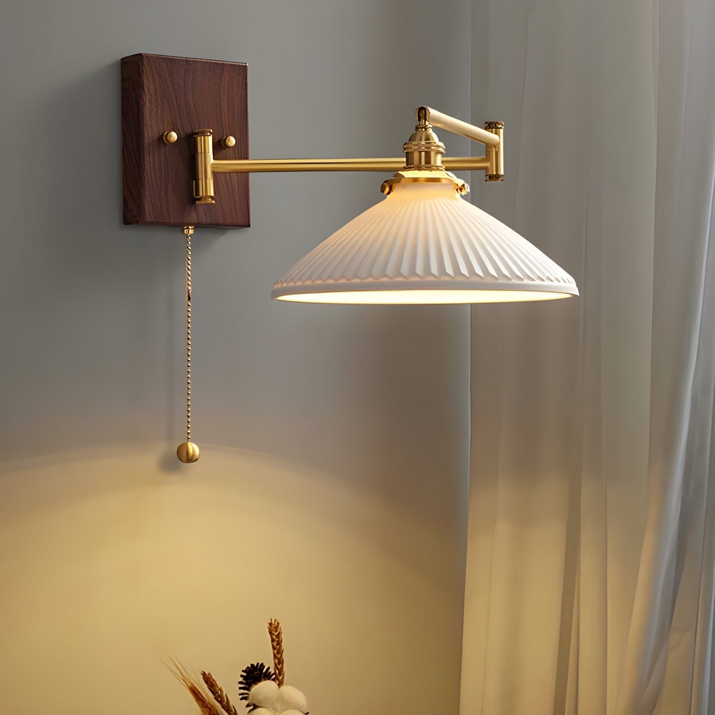 Kalythos | Moderne gesculpteerde hoekige keramische wandlamp