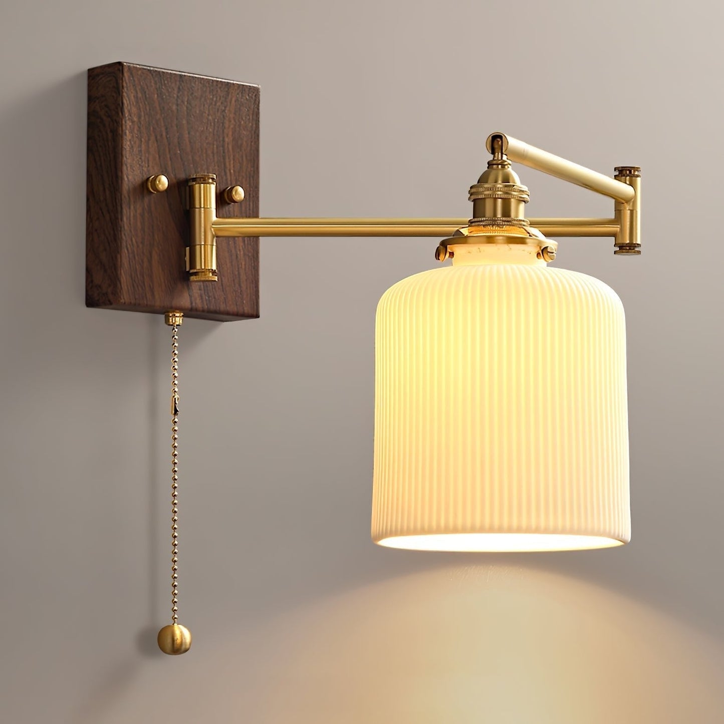 Kalythos | Moderne gesculpteerde hoekige keramische wandlamp