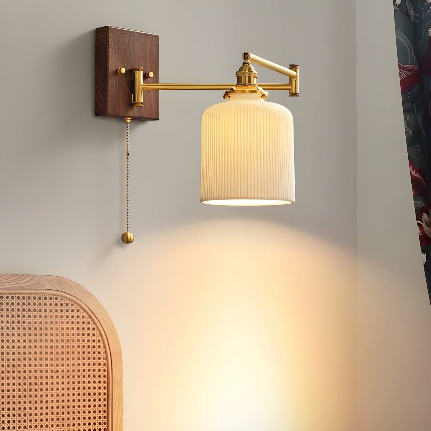 Kalythos | Moderne gesculpteerde hoekige keramische wandlamp