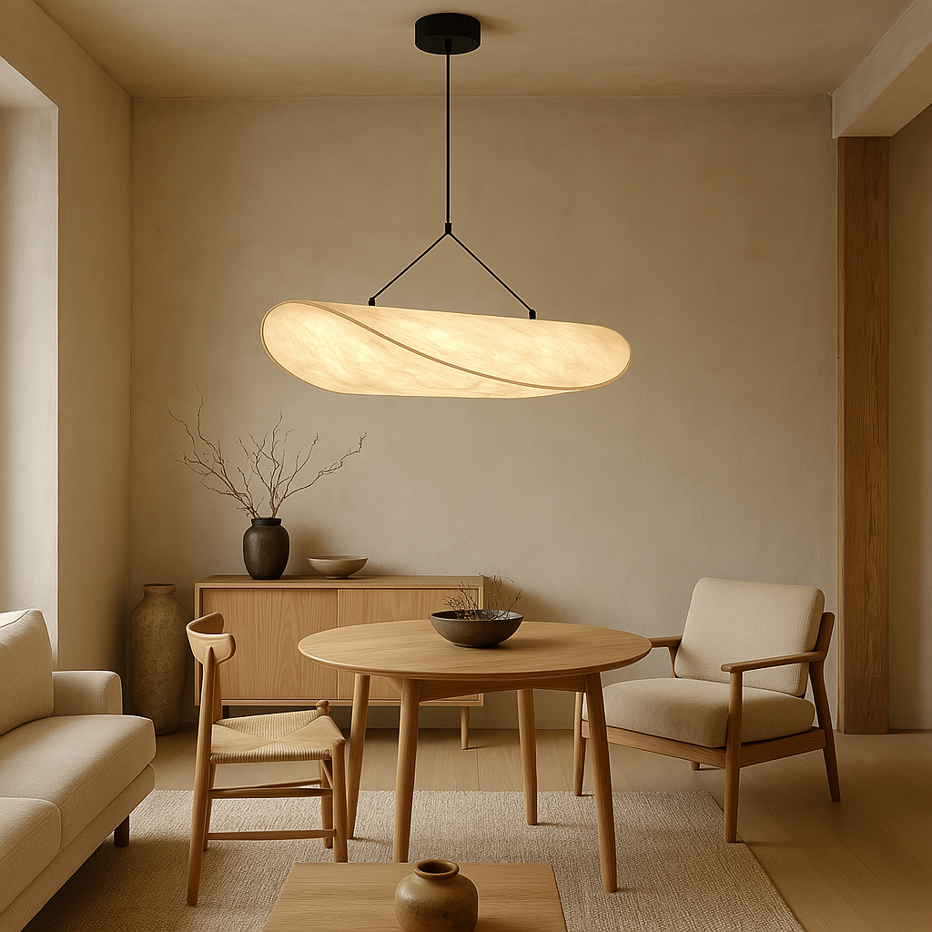 Sora | Minimalistische Japandi Stijl Wolk Hanglamp