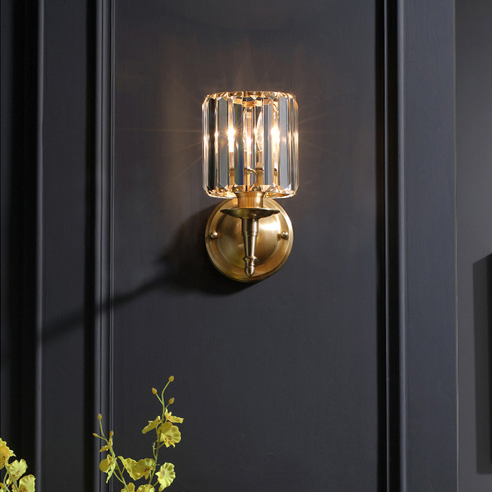 Luxina | Luxe Prismatic Kristallen Wandlamp
