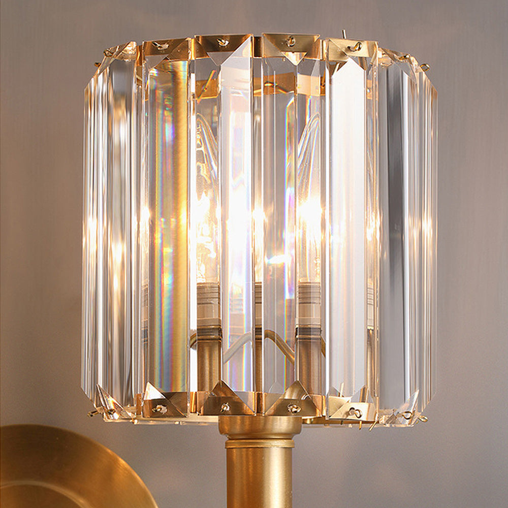 Luxina | Luxe Prismatic Kristallen Wandlamp