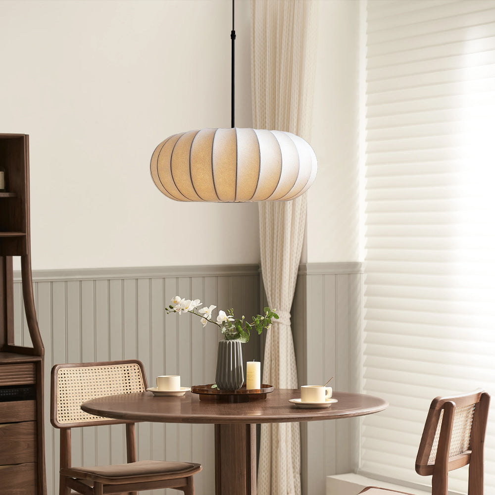 Serica | Wabi Sabi Geribbelde Ovale Hanglamp