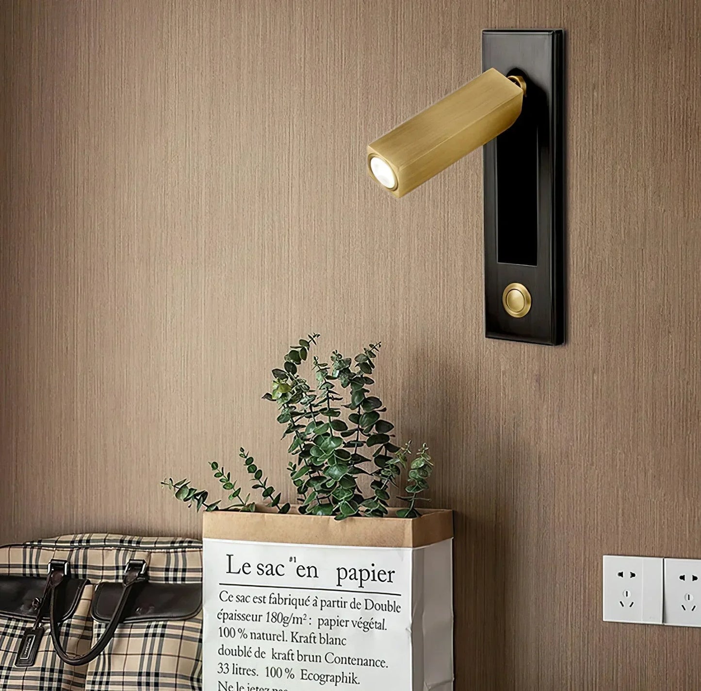 Arisha | Moderne Draaibare Lees Spot Bedlamp Wandlamp