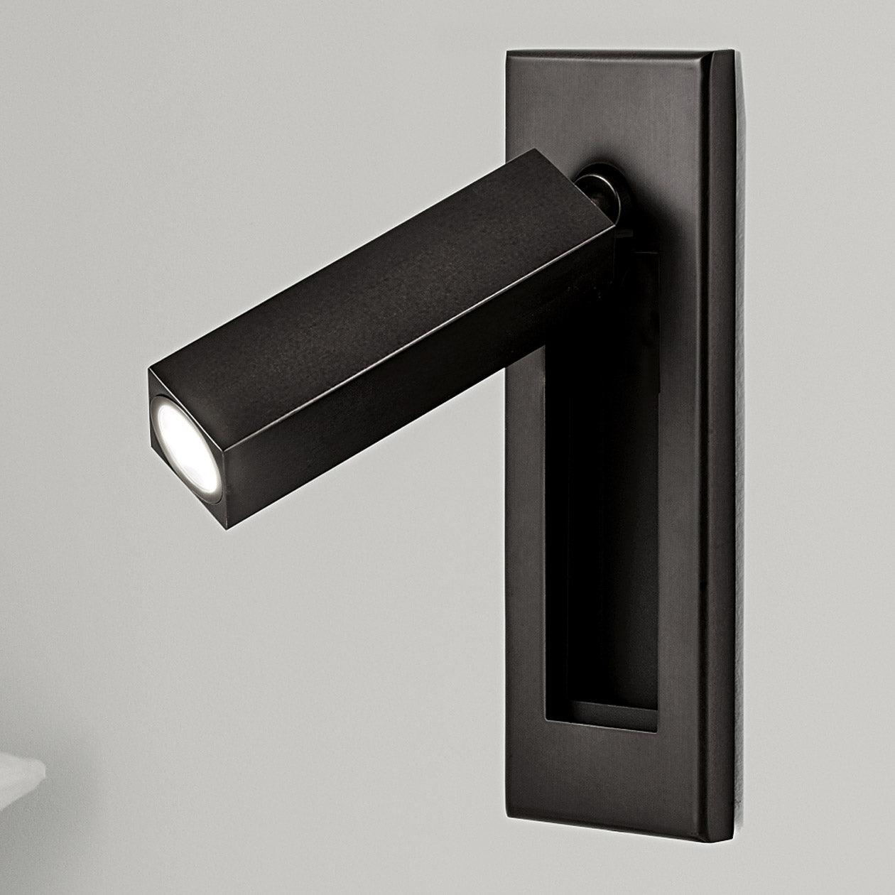 Vaelenor | Minimalistische Verborgen Uittrekbare Bedleeswandlamp