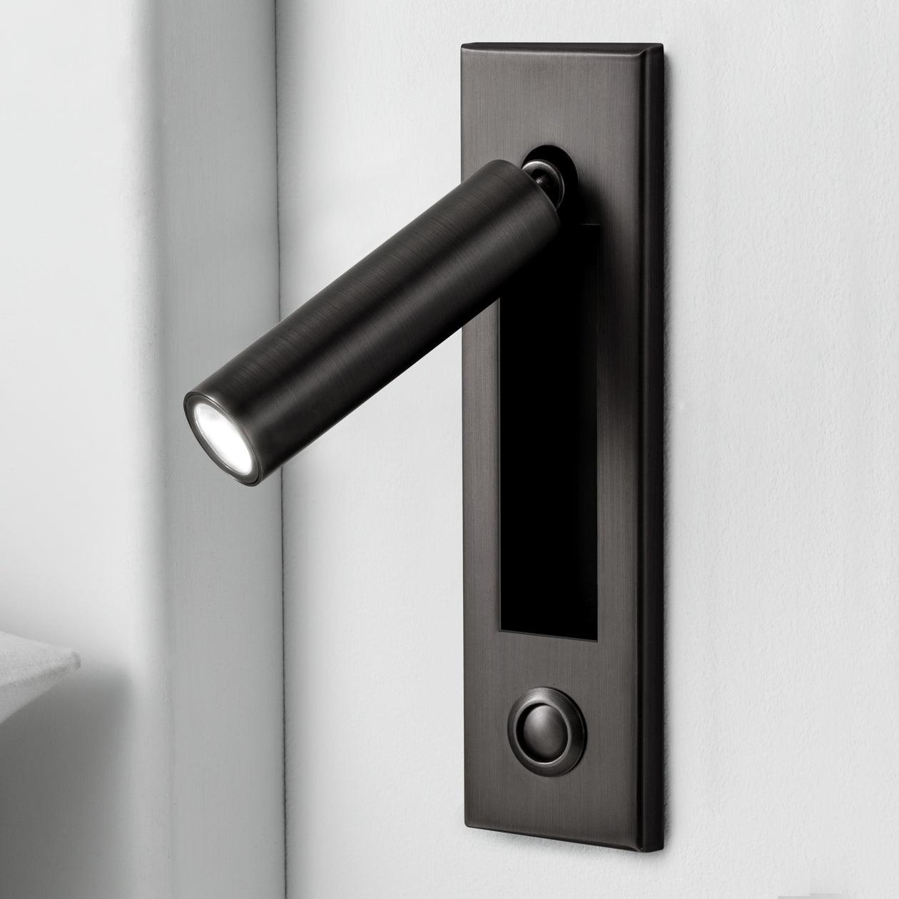 Vaelenor | Minimalistische Verborgen Uittrekbare Bedleeswandlamp