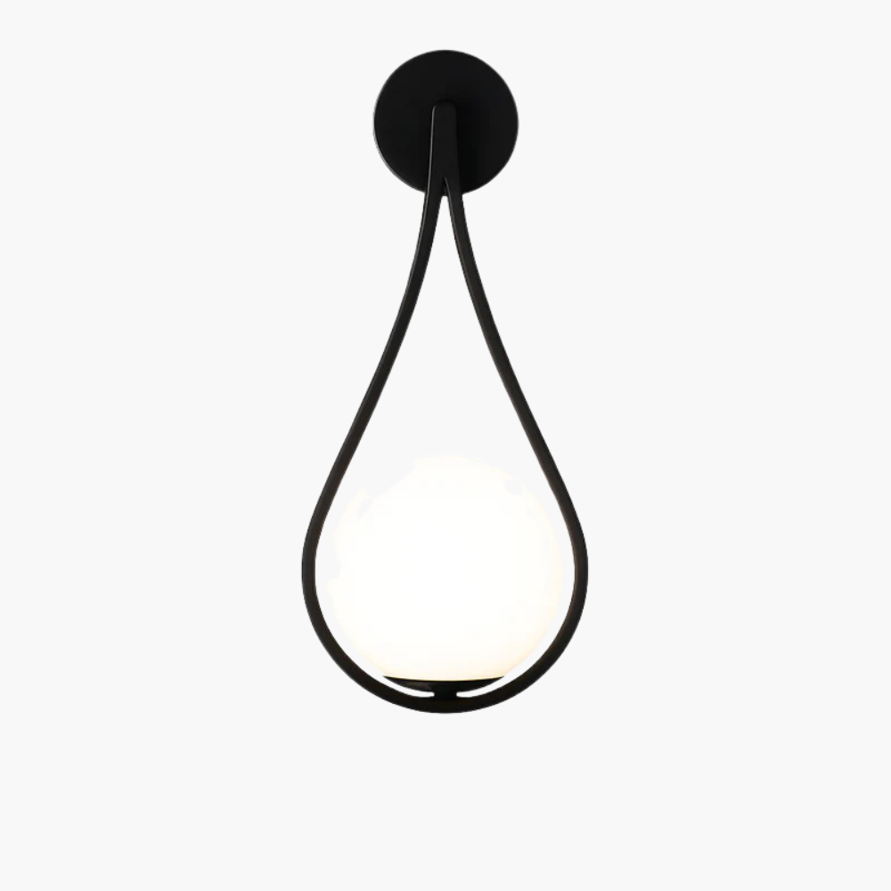 Feroliq| Moderne Matglas Bol Wandlamp