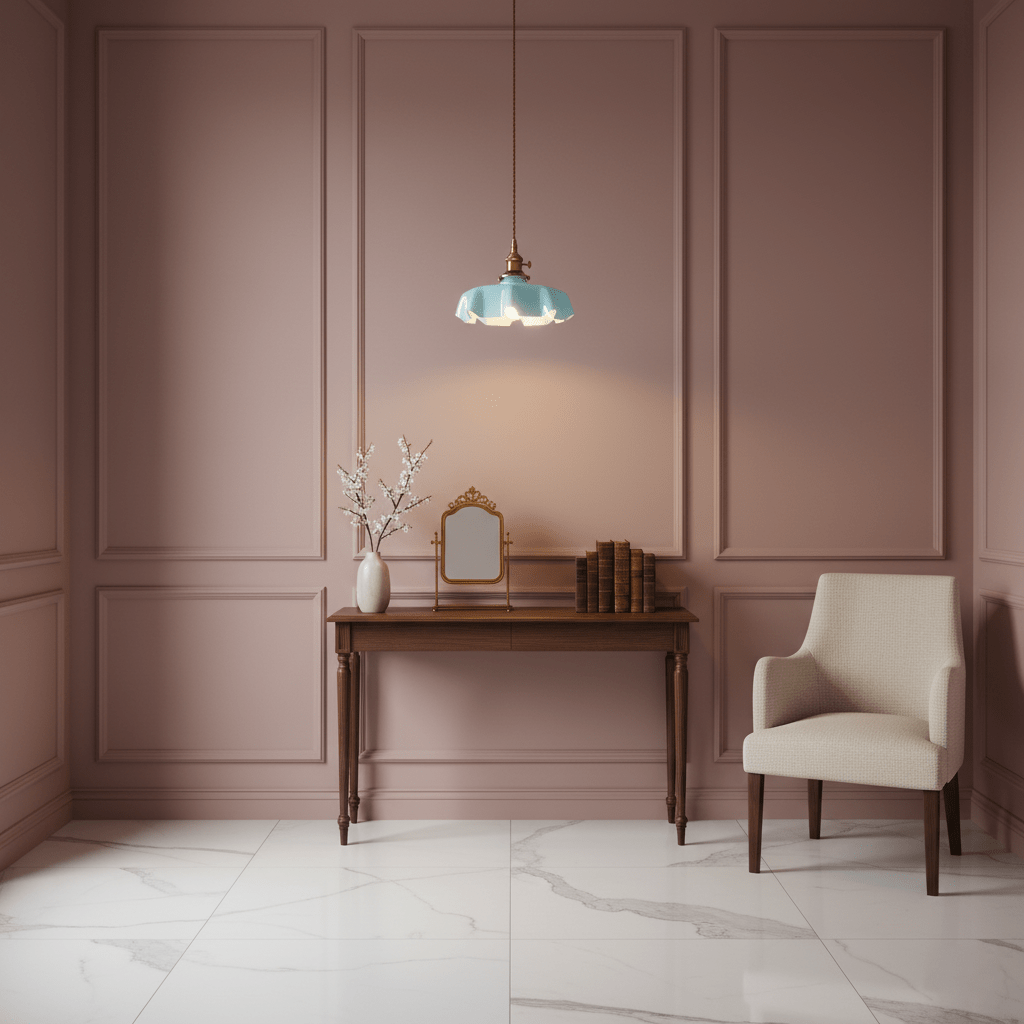 Kelvarna | Vintage Geplooide Glazen Fluted Hanglamp