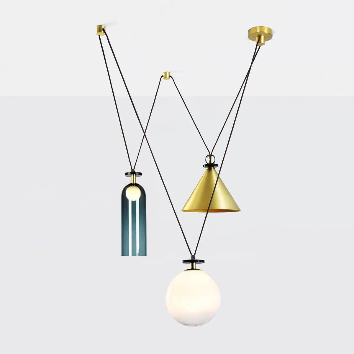 Vondisur | Minimalistische Geometrische Modulaire Hanglamp