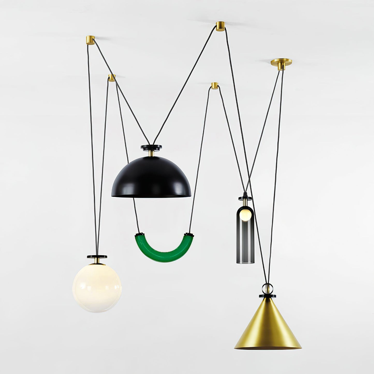 Vondisur | Minimalistische Geometrische Modulaire Hanglamp