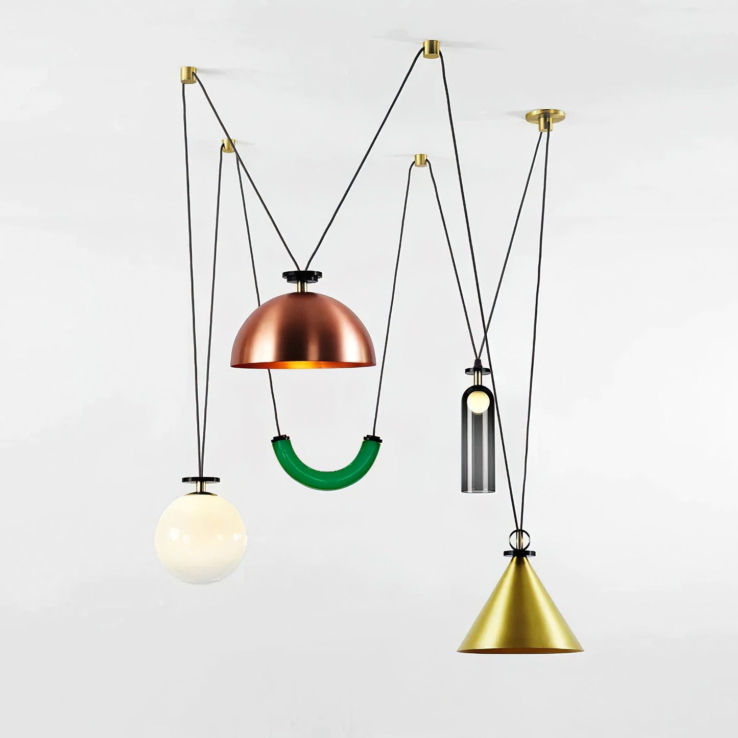 Vondisur | Minimalistische Geometrische Modulaire Hanglamp