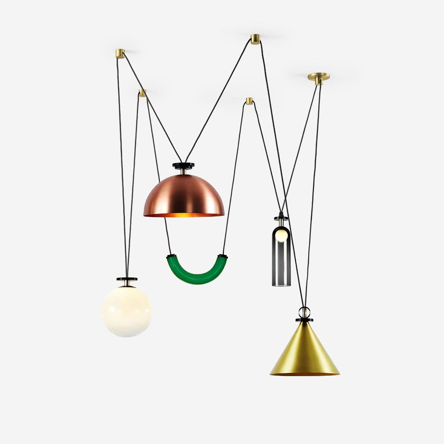 Vondisur | Minimalistische Geometrische Modulaire Hanglamp