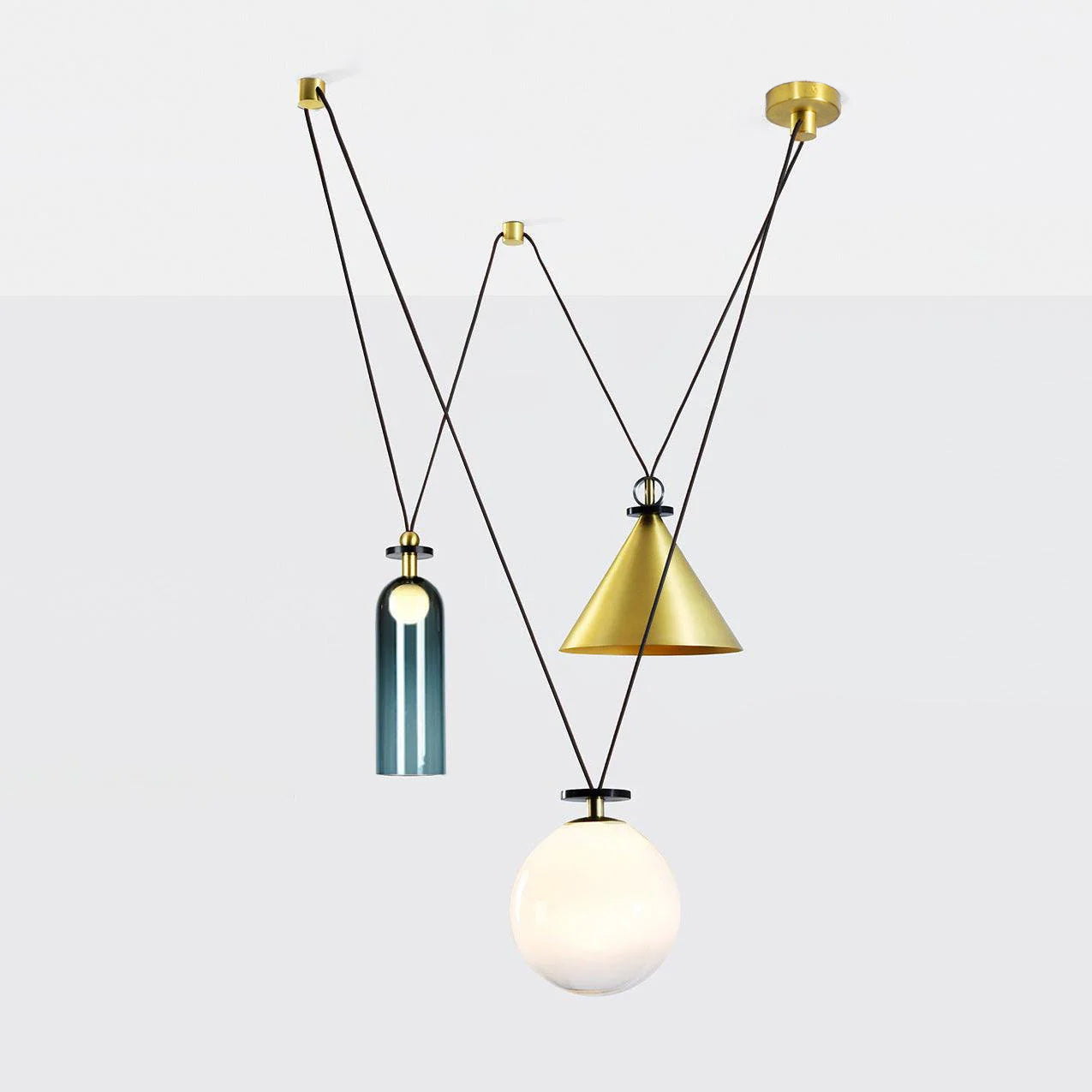 Vondisur | Minimalistische Geometrische Modulaire Hanglamp