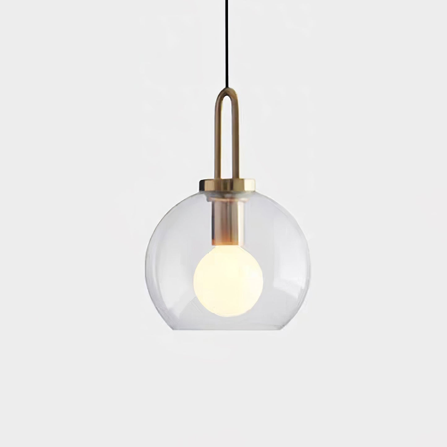 Kyntara | Hedendaagse Asymmetrische Elliptische Glazen Hanglamp